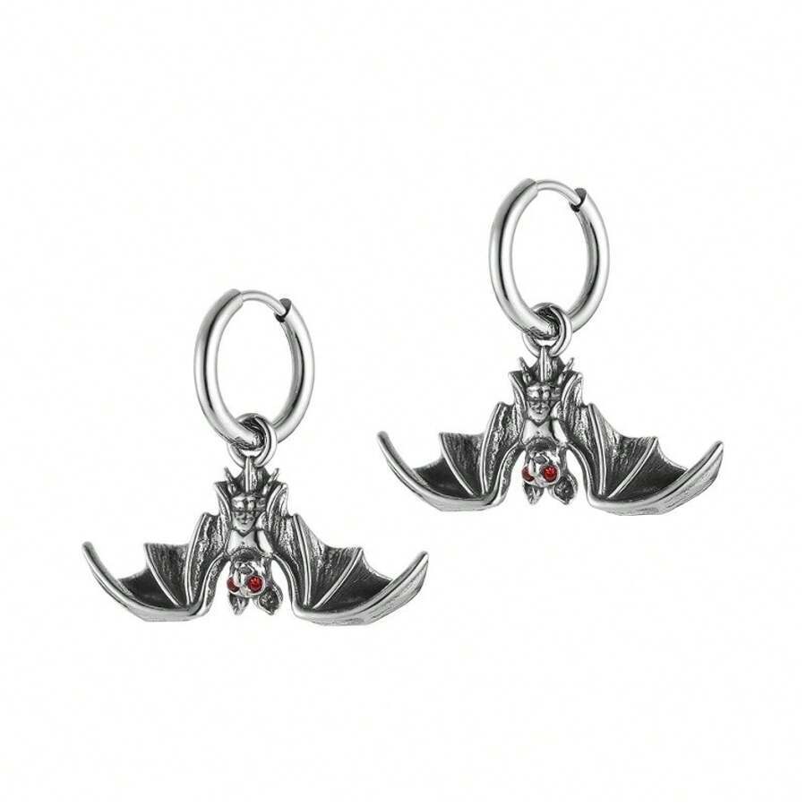 Bat Wing Drop Earrings