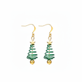 Christmas Tree Drop Earrings