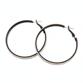 Enic Letter Engraved Hoop Earrings