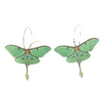 Luna Moth Drop Earrings